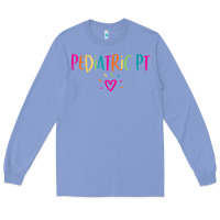 Colony Blue Pediatric PT Physical Therapy Office Staff Appreciation Gift Long Sleeve Tee - trangStudio