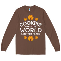 Chestnut funny cookie lover baking cookies baker candy gift Long Sleeve Tee - trangStudio