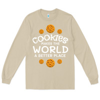 Mushroom funny cookie lover baking cookies baker candy gift Long Sleeve Tee - trangStudio