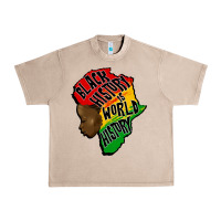 French Oak black history is world history Urban Heavy Tee - CowGirlArtShop