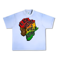 Grape Ice black history is world history Urban Heavy Tee - CowGirlArtShop