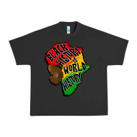 Pigment Black black history is world history Urban Heavy Tee - CowGirlArtShop