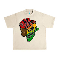 Sandshell black history is world history Urban Heavy Tee - CowGirlArtShop