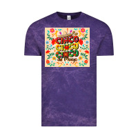 Cloud Purple cinco cinco cinco de mayo Vintage Tee - CowGirlArtShop