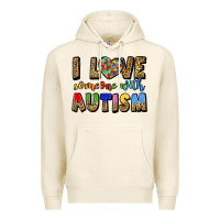 I Love Someone With Autism Premium Hoodie | Teevron