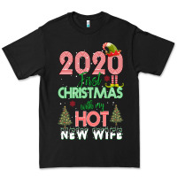 2020 First Christmas With My Hot New Wife Premium Tee | Teevron