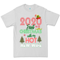 Dove Grey 2020 First Christmas With My Hot New Wife Premium Tee - Bettercallsaul