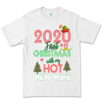 White 2020 First Christmas With My Hot New Wife Premium Tee - Bettercallsaul