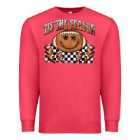 Cardinal tis the season football smiley face Premium Sweatshirt - BarkalooDesign