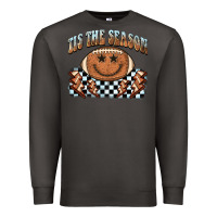 Smoke tis the season football smiley face Premium Sweatshirt - BarkalooDesign