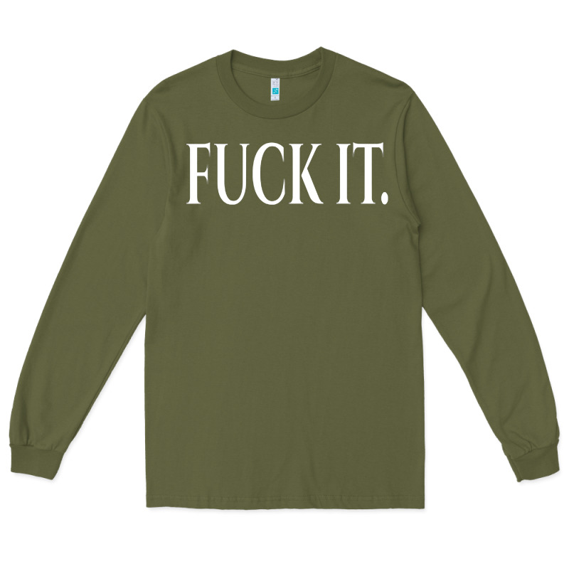 F It Period Dot Long Sleeve Tee by trangStudio | Teevron