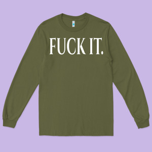 F It Period Dot Long Sleeve Tee Designed By Trangstudio