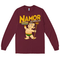 Burgundy Namor The Sub Sandwicher gift Long Sleeve Tee - trangStudio