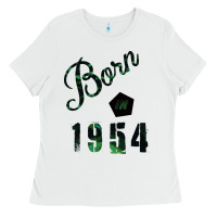 White Born in 1954 Ladies Tee - Bettercallsaul