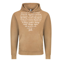 Vintage Camel Love is patient Love is Kind 1 Corinthians 1348 Vintage Hoodie - trangStudio