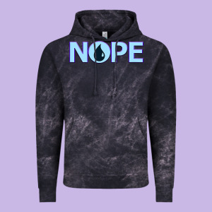 Nope  Blue Magic  Island Mana Symbol Vintage Hoodie Designed By Trangstudio