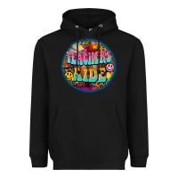 Black western groovy teachers aide Heavyweight Hoodie - BarkalooDesign