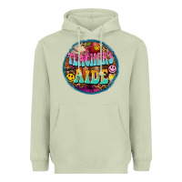 Matcha western groovy teachers aide Heavyweight Hoodie - BarkalooDesign