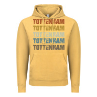 Vintage Mustard Retro Vintage Tottenham London Vintage Hoodie - trangStudio