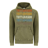 Vintage Olive Retro Vintage Tottenham London Vintage Hoodie - trangStudio