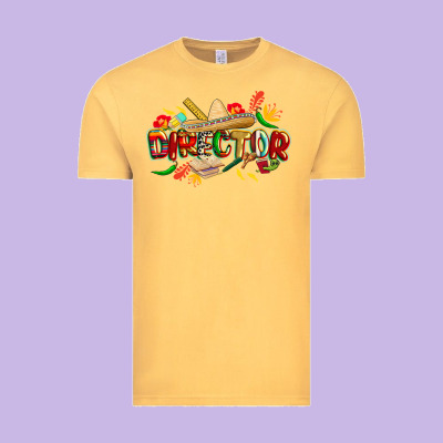 Cinco De Mayo Director Vintage Tee Designed By Cowgirlartshop