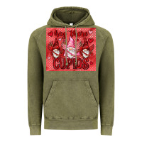 Vintage Olive Hey there Cupids with gnomies tumbler Vintage Hoodie - HowdyJamesFarm
