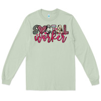 Matcha social worker Long Sleeve Tee - OliviaCreatesArt