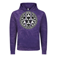 Cloud Purple M.C. Escher Circle Limit IV Vintage Hoodie - trangStudio