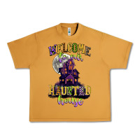 Peanut Butter welcome to our haunted house Urban Heavy Tee - CowGirlArtShop