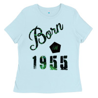 Baby Blue Born In 1955 Ladies Tee - Bettercallsaul