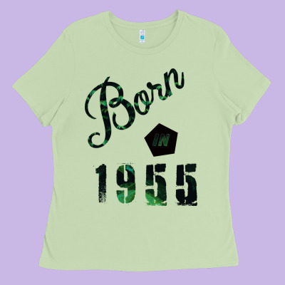Born In 1955 Ladies Tee Designed By Bettercallsaul