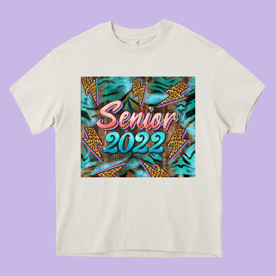 Senior 2022 Tumbler Heavy Core Tee Designed By Barkaloodesign