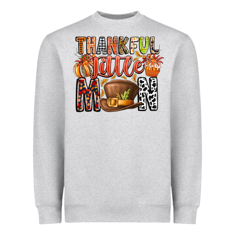 Thankful Little Mon Heavyweight Sweatshirt by CowhideDigitalArt | Teevron