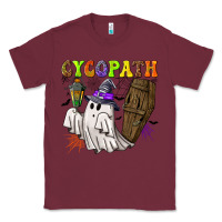 Burgundy Cycopath Classic Tee - NancyCooperArtShop