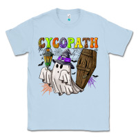 Dusty Blue Cycopath Classic Tee - NancyCooperArtShop