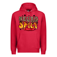 Cardinal neuro spicy neurodivergence Premium Hoodie - LillyAllenDesigns