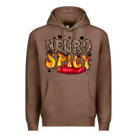 Chestnut neuro spicy neurodivergence Premium Hoodie - LillyAllenDesigns