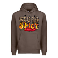 Coffee neuro spicy neurodivergence Premium Hoodie - LillyAllenDesigns