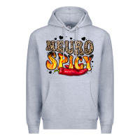 Heather Grey neuro spicy neurodivergence Premium Hoodie - LillyAllenDesigns