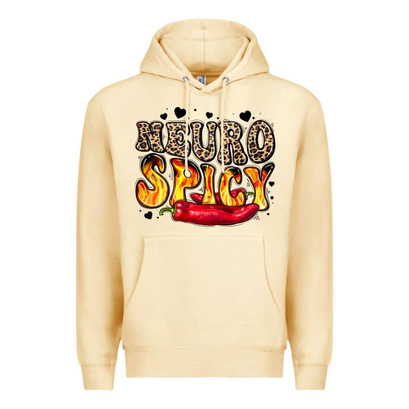 Neuro Spicy Neurodivergence Premium Hoodie by LillyAllenDesigns | Teevron