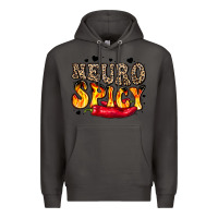 Smoke neuro spicy neurodivergence Premium Hoodie - LillyAllenDesigns