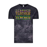 Cloud Black teacher mardi gras Vintage Tee - CowGirlArtShop