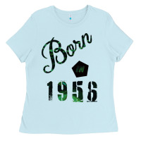 Baby Blue Born In 1956 Ladies Tee - Bettercallsaul