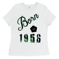 White Born In 1956 Ladies Tee - Bettercallsaul