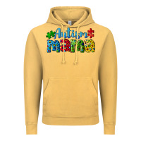 Vintage Mustard autism mama Vintage Hoodie - CowGirlArtShop