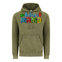 Vintage Olive autism mama Vintage Hoodie - CowGirlArtShop