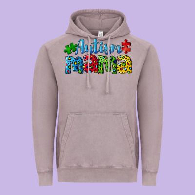 Autism Mama Vintage Hoodie Designed By Cowgirlartshop