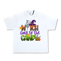 White witch way to the candy Urban Heavy Tee - CowGirlArtShop