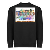 Black asdfas Heavyweight Sweatshirt - CowhideDigitalArt