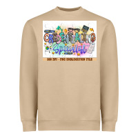 Mushroom asdfas Heavyweight Sweatshirt - CowhideDigitalArt